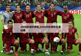 2004欧洲杯赛程,2004年欧洲杯比赛结果