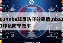 2024nba球员防守效率值,nba2021球员防守效率