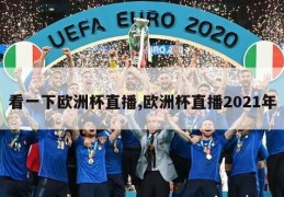 看一下欧洲杯直播,欧洲杯直播2021年