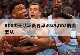 nba国王队球员名单2024,nba的国王队