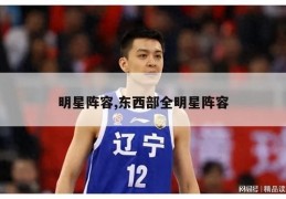 明星阵容,东西部全明星阵容