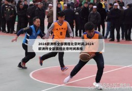 2024欧洲杯全部赛程北京时间,2024欧洲杯全部赛程北京时间表格