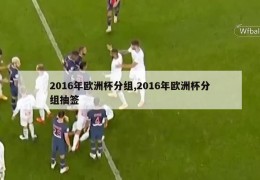 2016年欧洲杯分组,2016年欧洲杯分组抽签