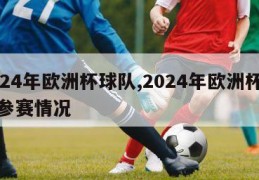 2024年欧洲杯球队,2024年欧洲杯球队参赛情况