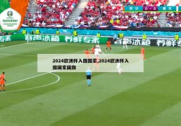 2024欧洲杯入围国家,2024欧洲杯入围国家国旗