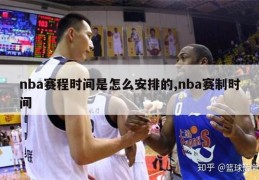 nba赛程时间是怎么安排的,nba赛制时间